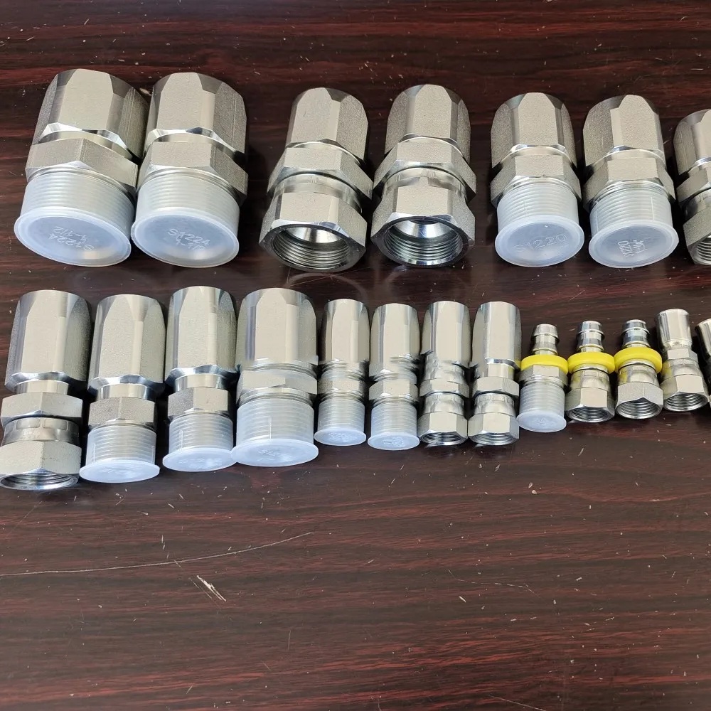 Detachable hose fittings